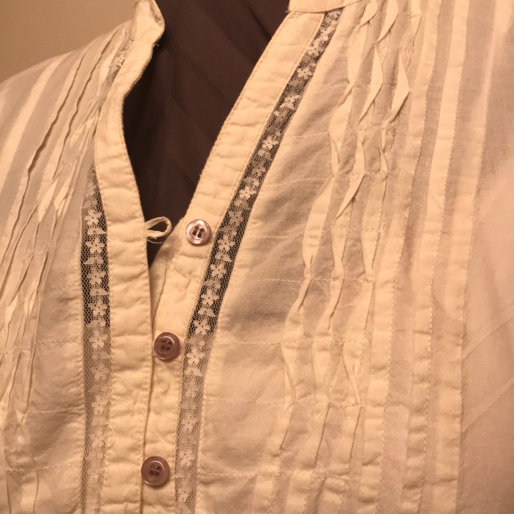 IZOD Pintuck Blouse - Picture 4 of 5